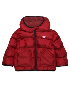 Steppjacke mit Oval D Logo - Jacken - Unisex - Rot