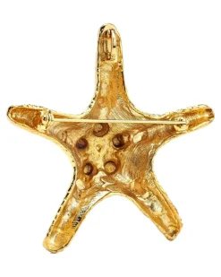 Sternbrosche - Gold