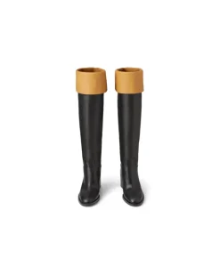 Stiefel Barnet aus Kalbsleder Black