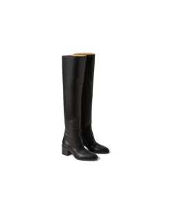 Stiefel Barnet aus Kalbsleder Black