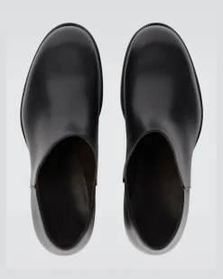 Stiefeletten Nobilis aus Leder Schwarz
