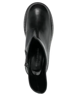 Stiefel mit Reißverschluss - Schwarz