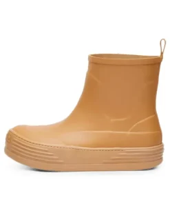 Stiefel mit runder Kappe - Nude