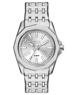Stinger Edelstahl-Uhr - Uhren - Herren - Silber