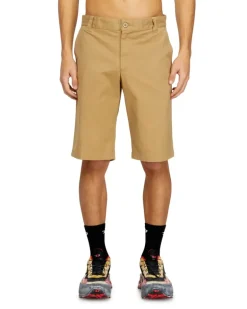 Stonewash-Baumwollshorts - Kurze Hosen - Herren - Beige
