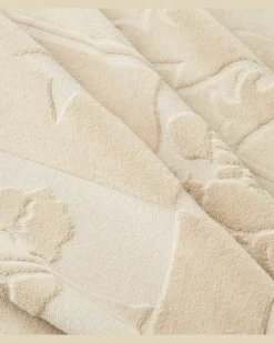 Strandhandtuch Crest Beige