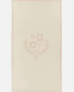 Strandhandtuch Crest Beige