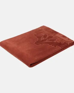 Strandhandtuch Crest Rot