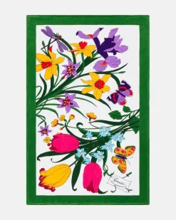 Strandhandtuch Gucci Flora Multicolor
