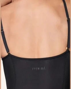 String-Body All Mesh Mit Shaping-Effekt schwarz