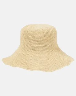 Strohhut Beige