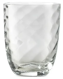 Strukturierte Idra Gläser (6er-Set) - Weiß