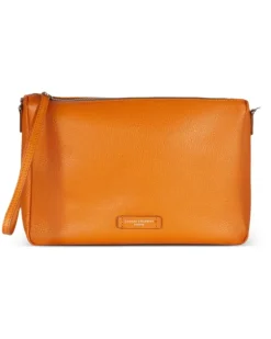 Strukturierte Nora Kosmetiktasche - Orange