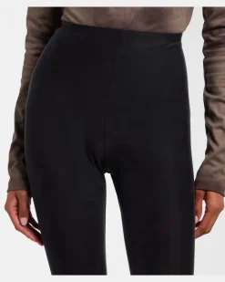 Strumpfhose mit hohem Bund Schwarz