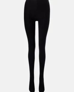 Strumpfhose mit hohem Bund Schwarz