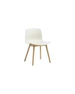 Stuhl About a chair - Beige - Recyceltes Polypropylen - Designer Hee Welling