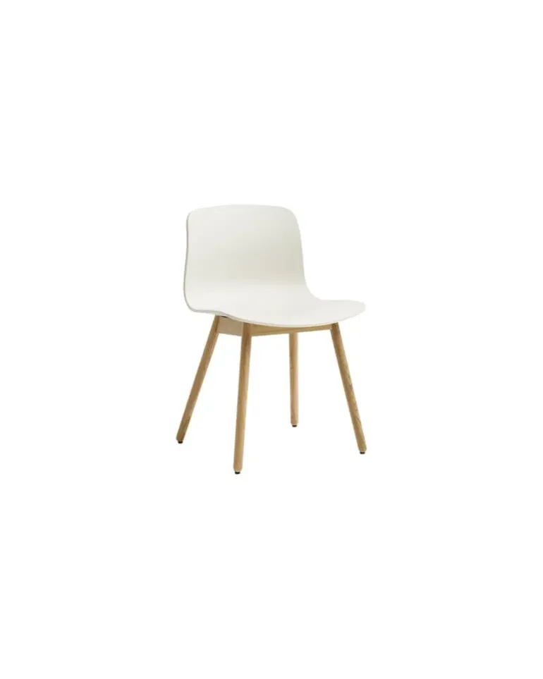 Stuhl About a chair - Beige - Recyceltes Polypropylen - Designer Hee Welling