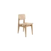 Stuhl Gascoin - Holz natur - Papierschnur - Designer Marcel Gascoin