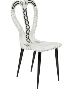 Stuhl mit Gitarren-Design - Weiß