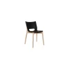 Stuhl Poêle Collection - Schwarz - Buchenfurnier - Designer Philippe Starck