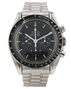 1990s verschraubte Speedmaster Armbanduhr 42mm - Silber