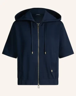 Sweatjacke blau Dunkelblau