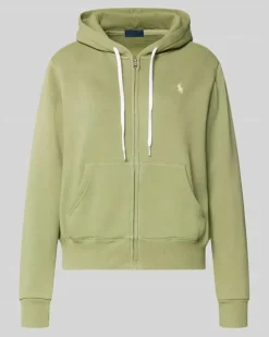 Sweatjacke mit Kapuze Gruen