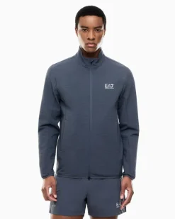 Sweatjacke Ventus 7 aus technischem Gewebe Regular Fit Blau