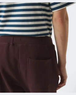 Sweatpants aus Baumwolle Burgunderrot
