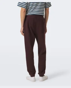 Sweatpants aus Baumwolle Burgunderrot