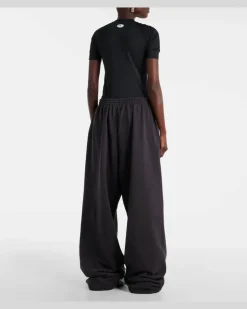 Sweatpants aus Baumwolle Schwarz