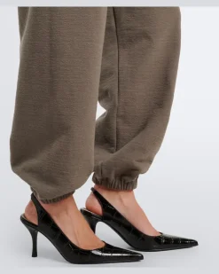 Sweatpants aus einem Baumwollgemisch Grau