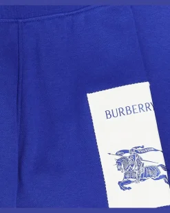 Sweatpants EKD aus Baumwoll-Jersey Blau