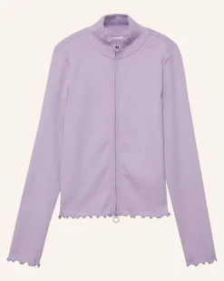 Sweatshirt Jacke lila