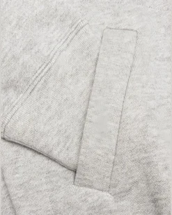 Sweatshirtjacke mit Herzmotiv - Grau
