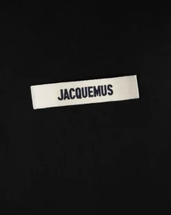 Sweatshirtjacke mit Logo-Patch - Schwarz