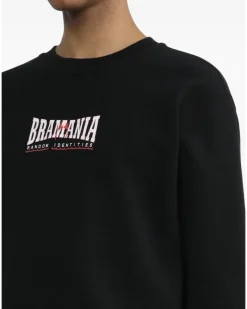 Sweatshirtjacke mit Reißverschluss - Schwarz