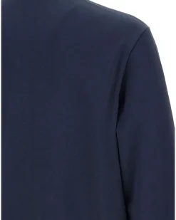 Sweatshirtjacke mit Reißverschluss - Blau