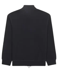 Sweatshirtjacke mit Reißverschluss - Blau
