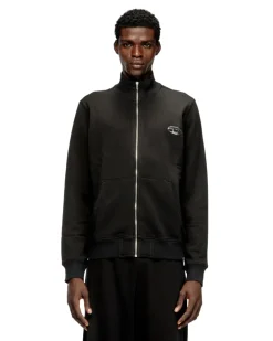 Sweatshirt mit Stehkragen und metallischem Oval D - Sweatshirts - Herren - Schwarz