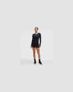 Swiftly Tech Langarmshirt 2.0 Taillenlänge für Frauen – Größe in True Navy