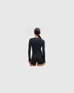 Swiftly Tech Langarmshirt 2.0 Taillenlänge für Frauen – Größe in True Navy