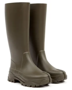 Tabi Regenstiefel - Braun tabi