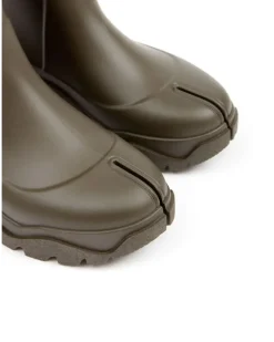 Tabi Regenstiefel - Braun tabi