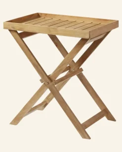 Tablett-Beistelltisch Classic braun