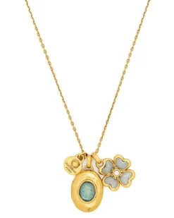 Talisman Halskette mit Anhänger - Gold