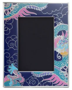 Tang Dragon Bilderrahmen - Blau