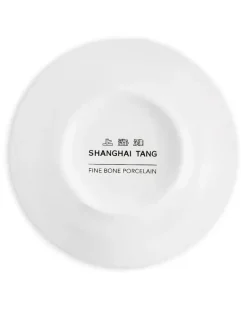 Tang Teller mit Print (4er-Set) - Weiß