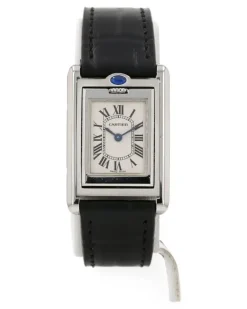 1990 Tank Basculante 22mm watch - Nude