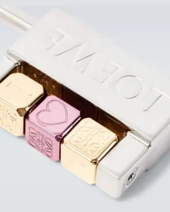Taschenanhänger Padlock Anagram Silber